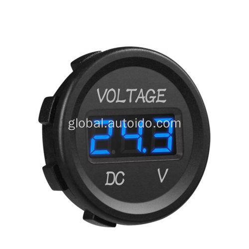Usb 2.0 In-car Chargers DC 12V LED Digital Display Voltmeter Voltage Gauge Supplier